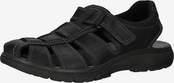 IMAC Sandals in Black: front