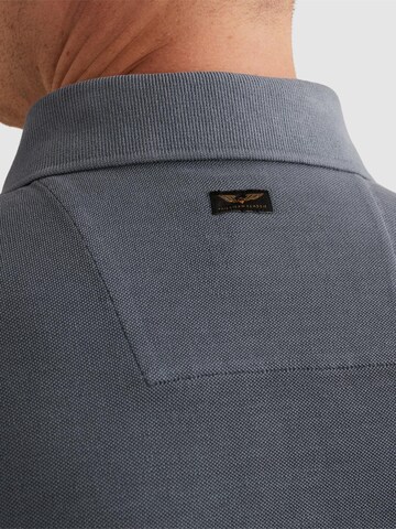 PME Legend Shirt 'Polo shirt with tailwing logo and garment-dye wash' in Blauw