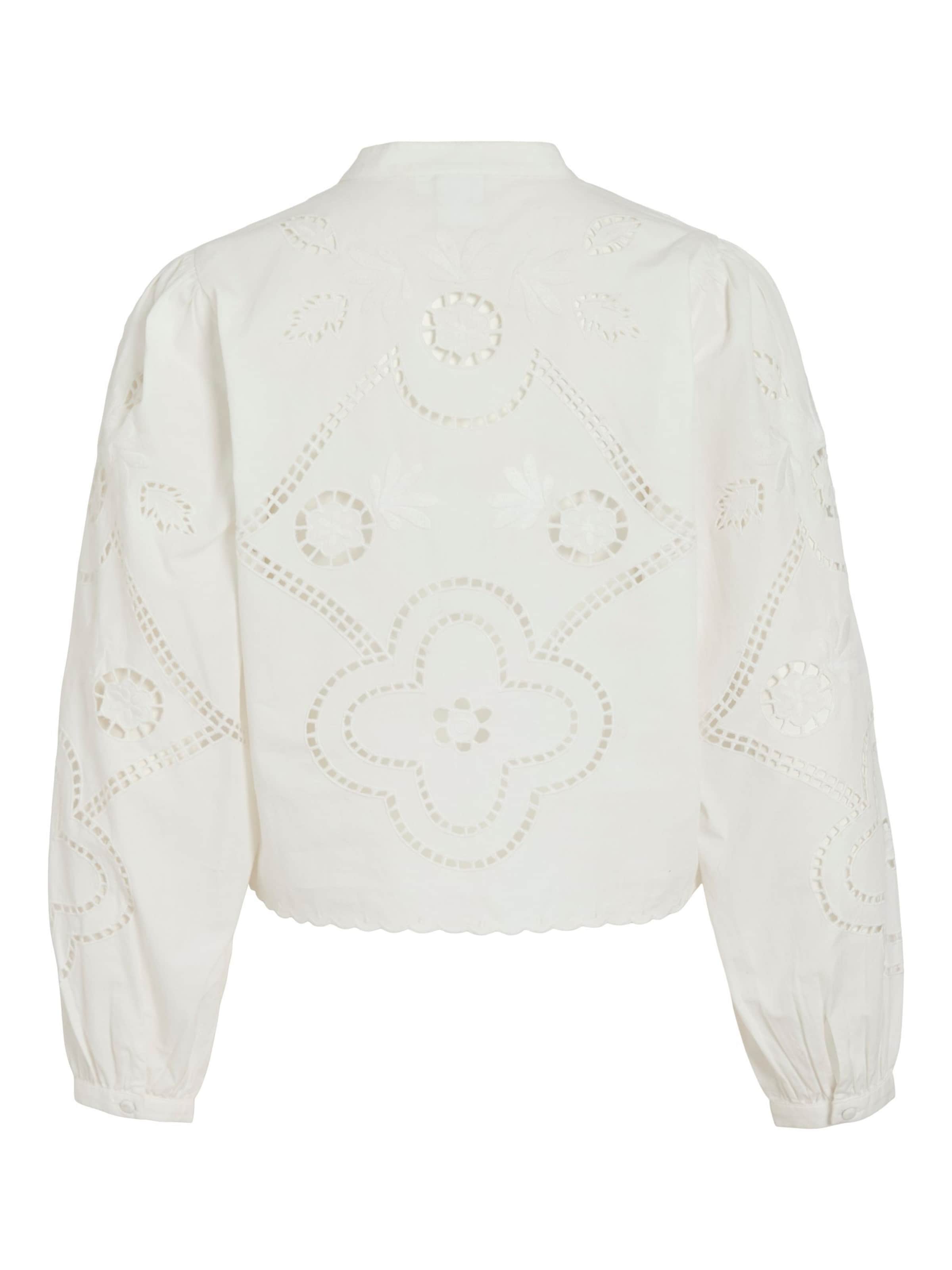 Chemisier ROUGE EDIT en blanc