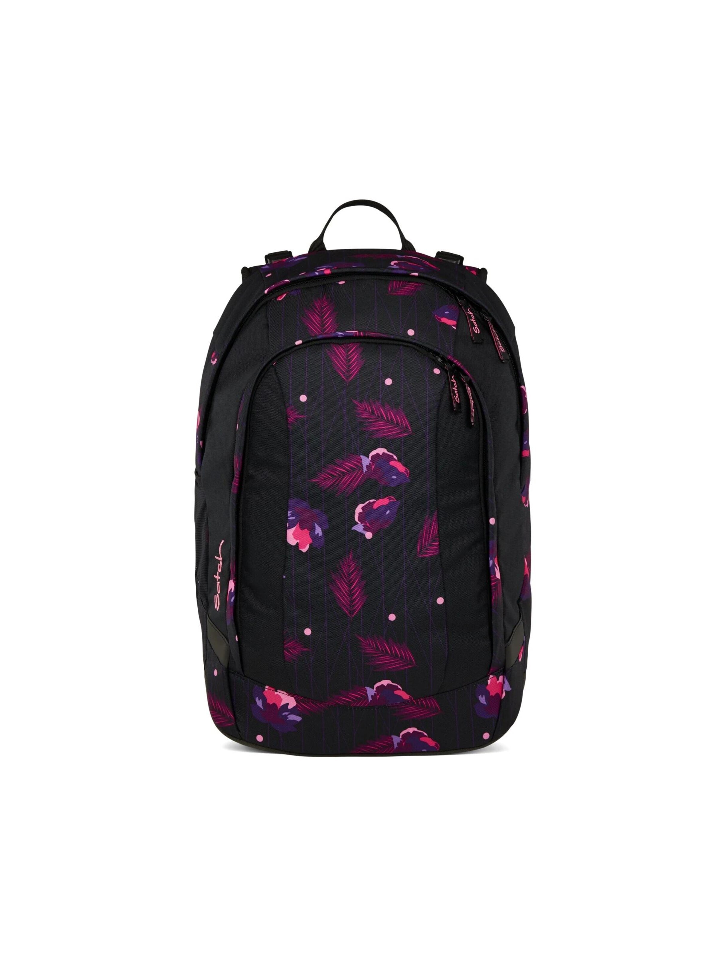 Satch Backpack 'Schulrucksack air' in Purple: front