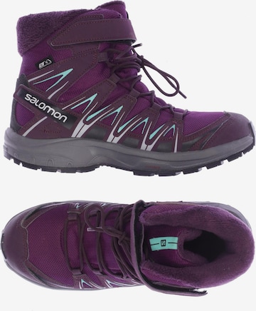 SALOMON Dress Boots in 37 in Purple: front