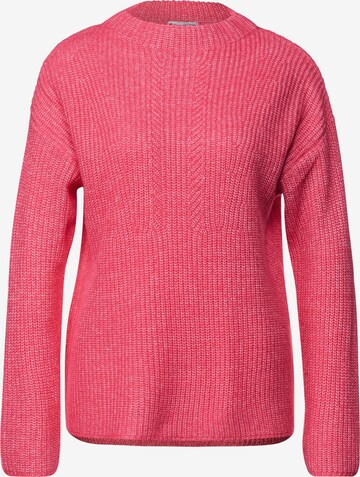 STREET ONE Sweater in Pink: front