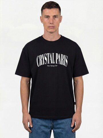 Crystal Paris Shirt 'Classics'‌‌‌‌‌‌‌‌ in Schwarz: Vorderseite