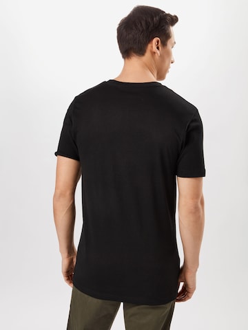 MT Men قميص بلون أسود