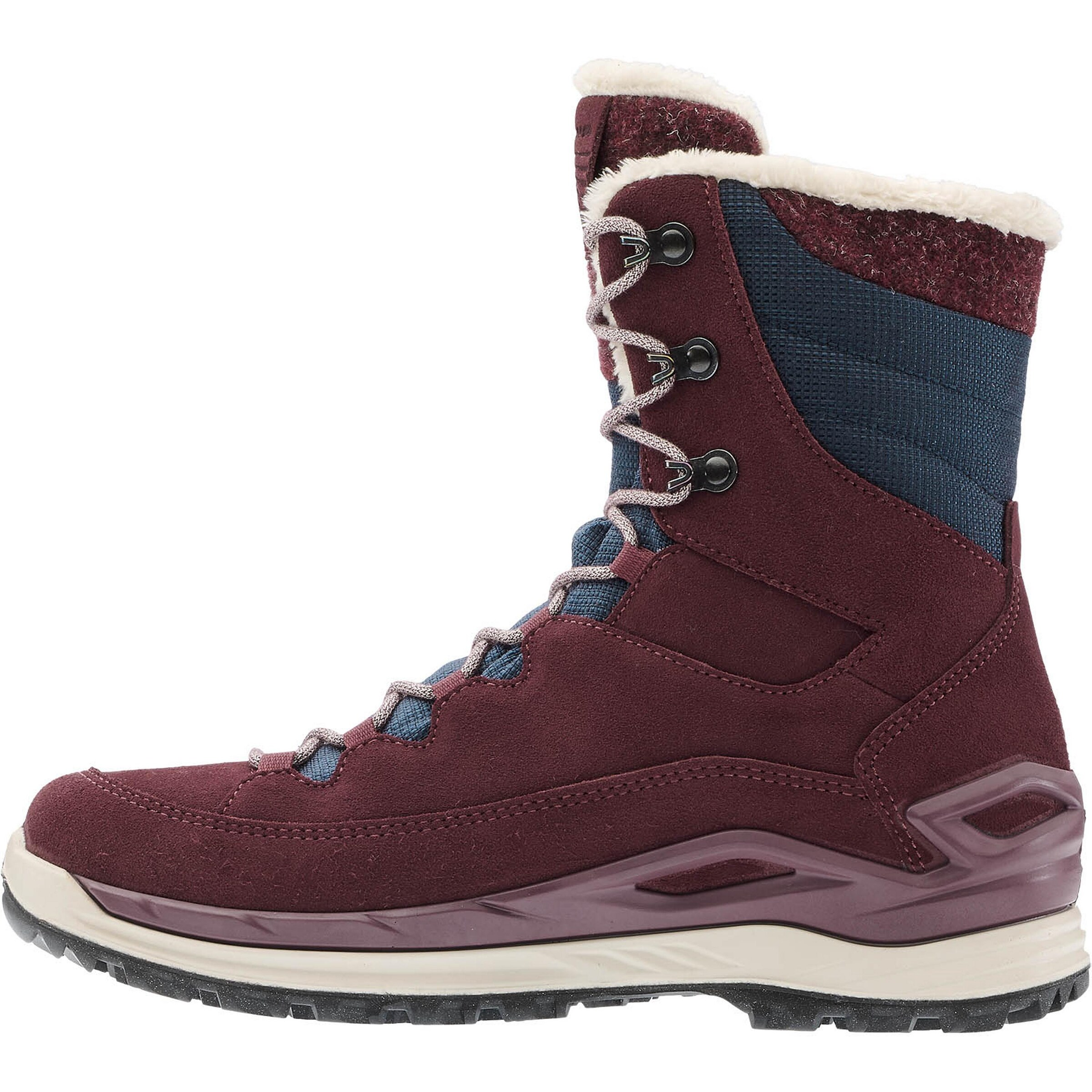 LOWA Ankle Boots 'Calceta Evo' in Red