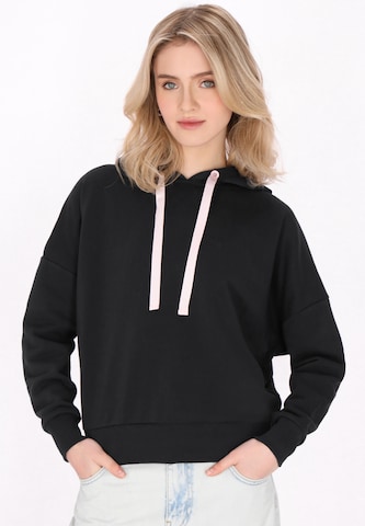 MYMO - Sweatshirt 'Back To School' em preto: frente