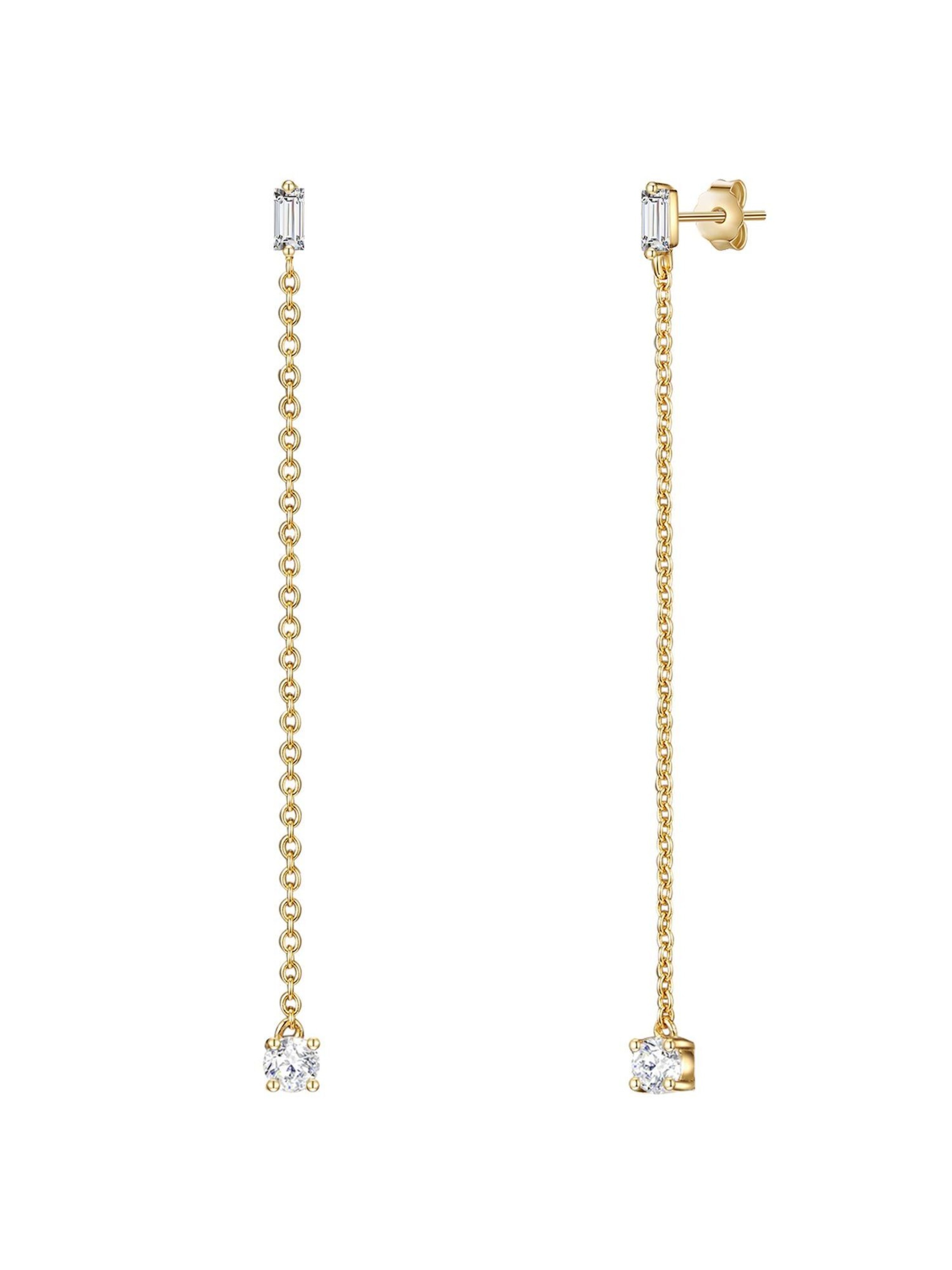 Boucles d'oreilles Glanzstücke München en or : devant