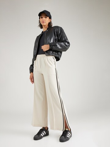 Marks & Spencer Wide leg Broek in Beige