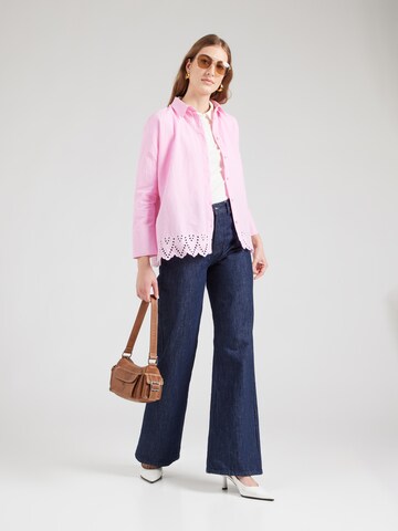 ONLY - Blusa 'ONLGRACES TULUM' en rosa