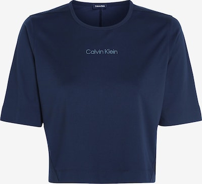 Calvin Klein Sport Camiseta funcional en azul noche / azul claro, Vista del producto