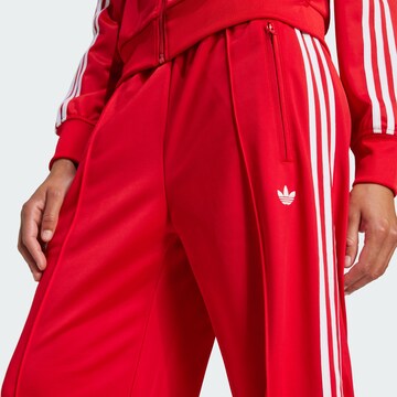 Wide leg Pantaloni sportivi 'Adicolor Classic Firebird' di ADIDAS ORIGINALS in rosso