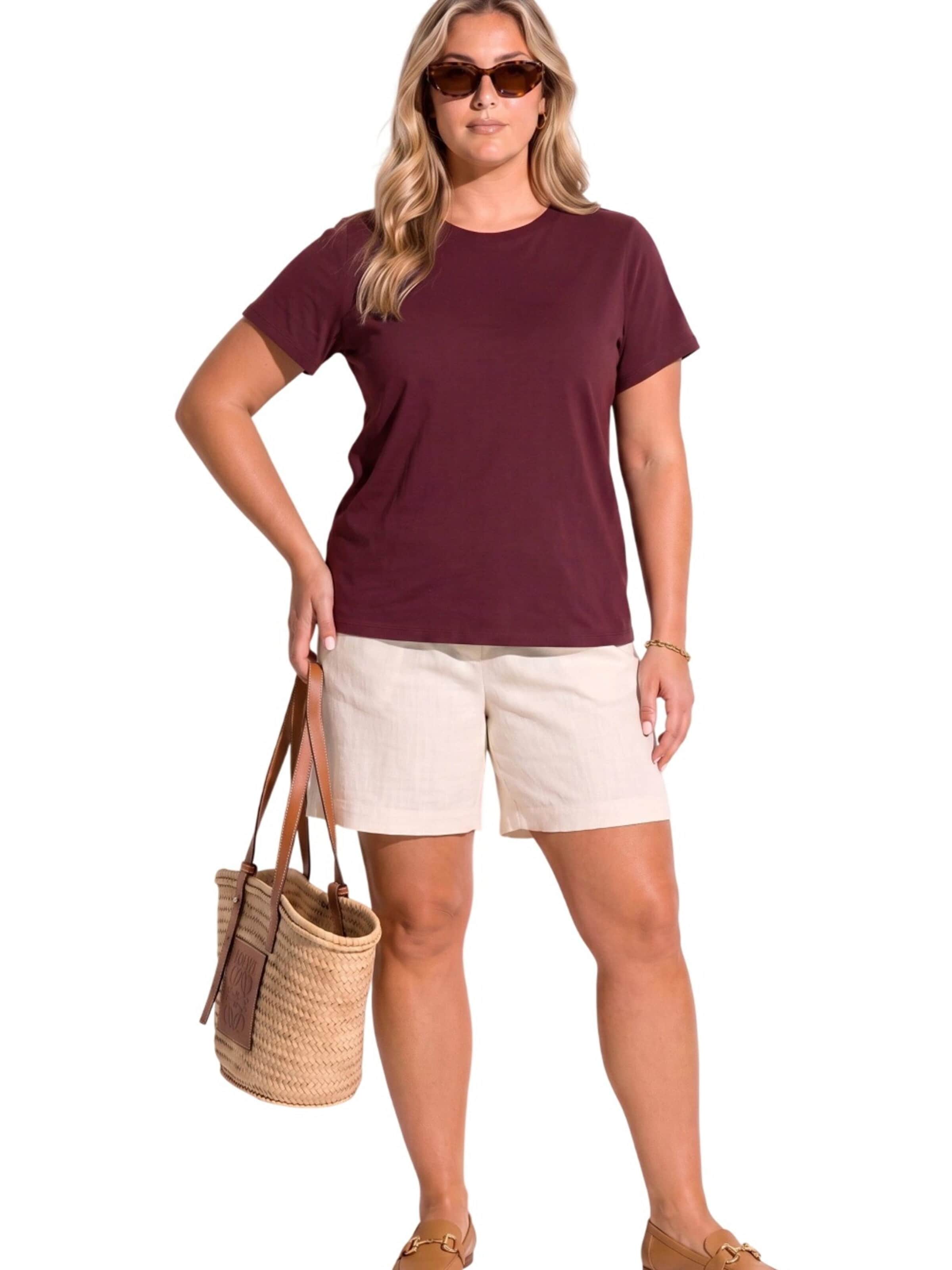 Shape Of You Shirt in Red