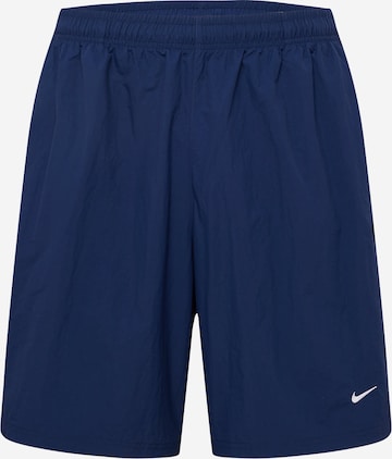 Nike Sportswear Broek 'Solo' in Blauw: voorkant