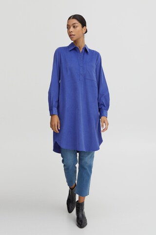 b.young Blouse 'Dinia' in Blauw: voorkant