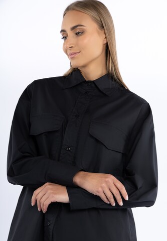 RISA Bluse in Schwarz