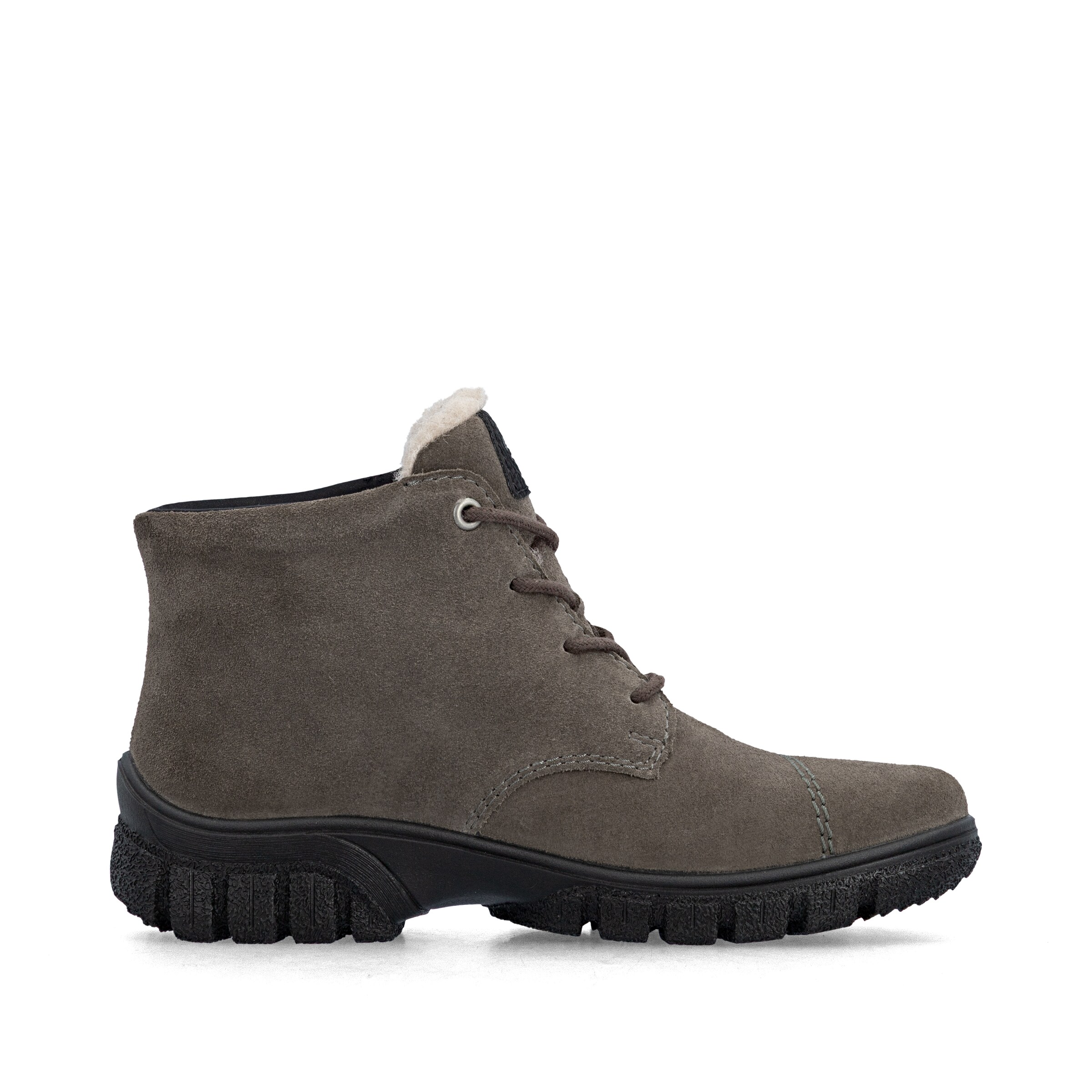 Bottines à lacets Rieker en gris