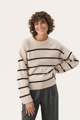 Part Two Pullover 'Mikola' i beige: forside