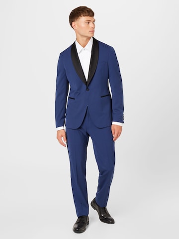 Michael Kors Slim fit Suit in Blue: front