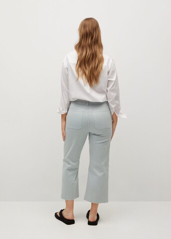 MANGO Regular Jeans 'Florence' in Blauw