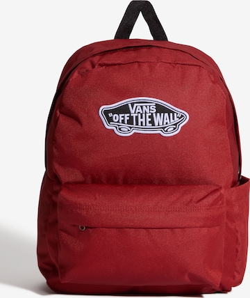 Zaino 'Old Skool Classic' di VANS in rosso: frontale