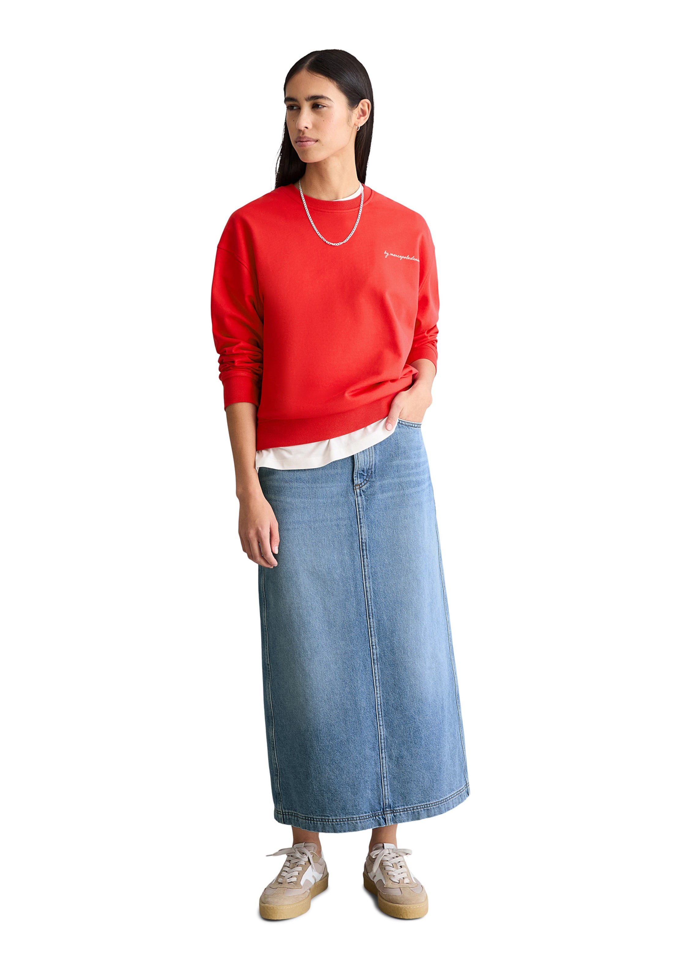 Marc O'Polo DENIM Sweatshirt in Red