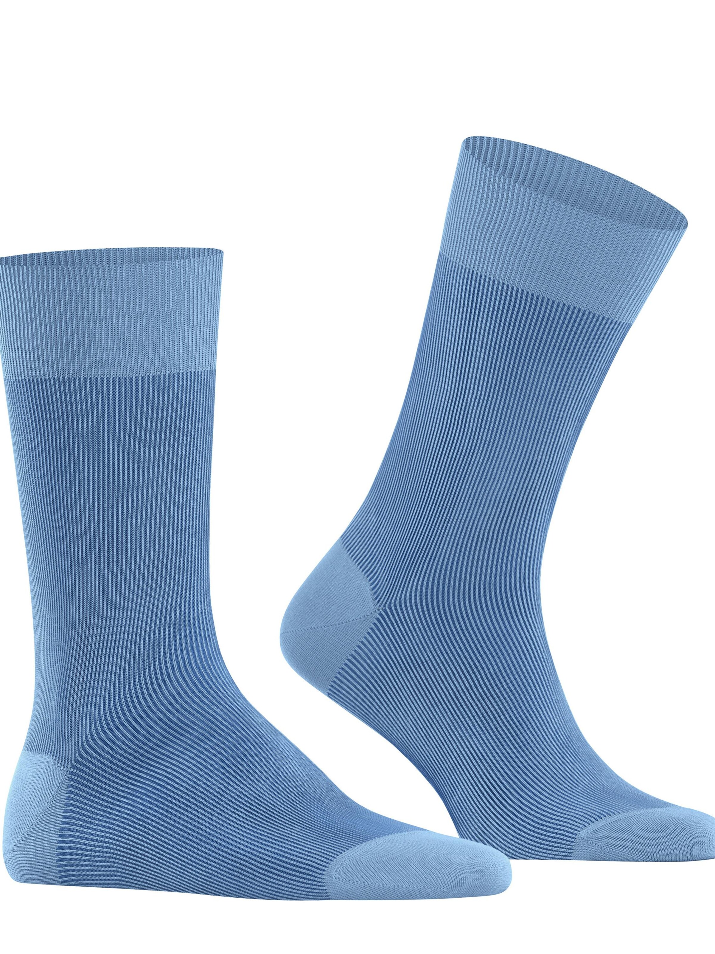 FALKE Socks 'Fine Shadow' in Blue