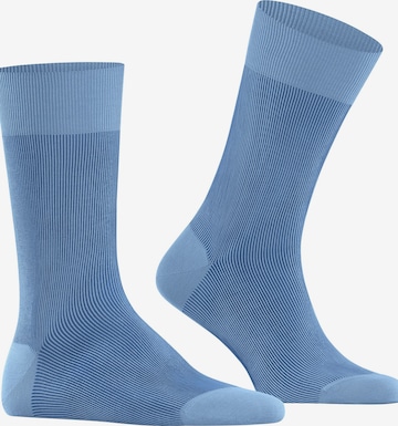 FALKE Socken 'Fine Shadow' in Blau: Vorderseite
