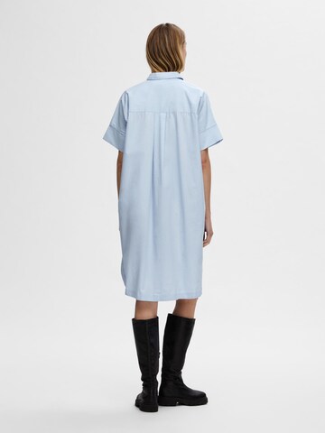 SELECTED FEMME Shirt Dress in Blue