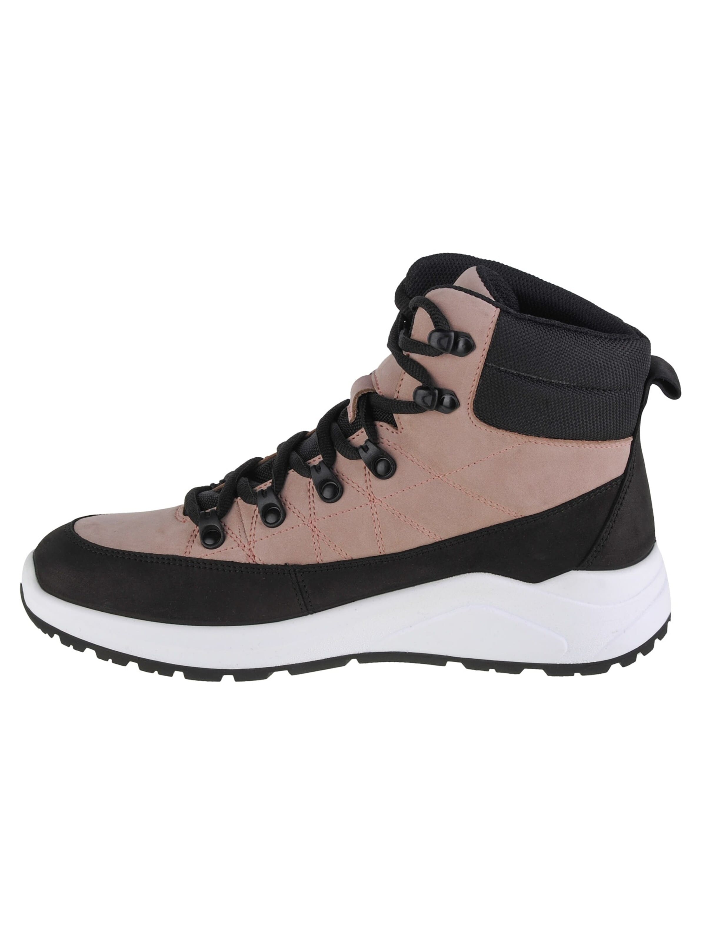 4F Lace-up boot '4F Women's City Trek' in Pink