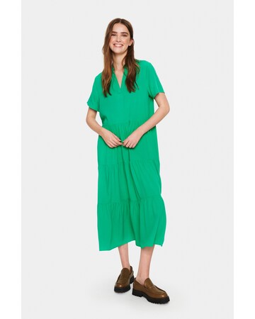 SAINT TROPEZ Dress 'Eda' ' in Green: front
