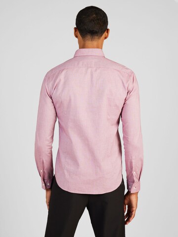 HUGO Slim fit Overhemd 'Evito' in Roze