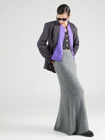 Sisley Knit Cardigan in Purple