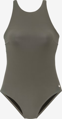 LASCANA Swimsuit in Green: front