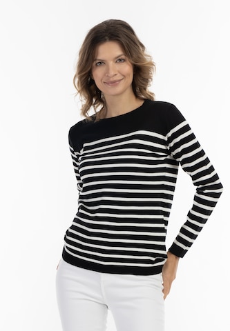 usha BLUE LABEL - Jersey en negro: frente