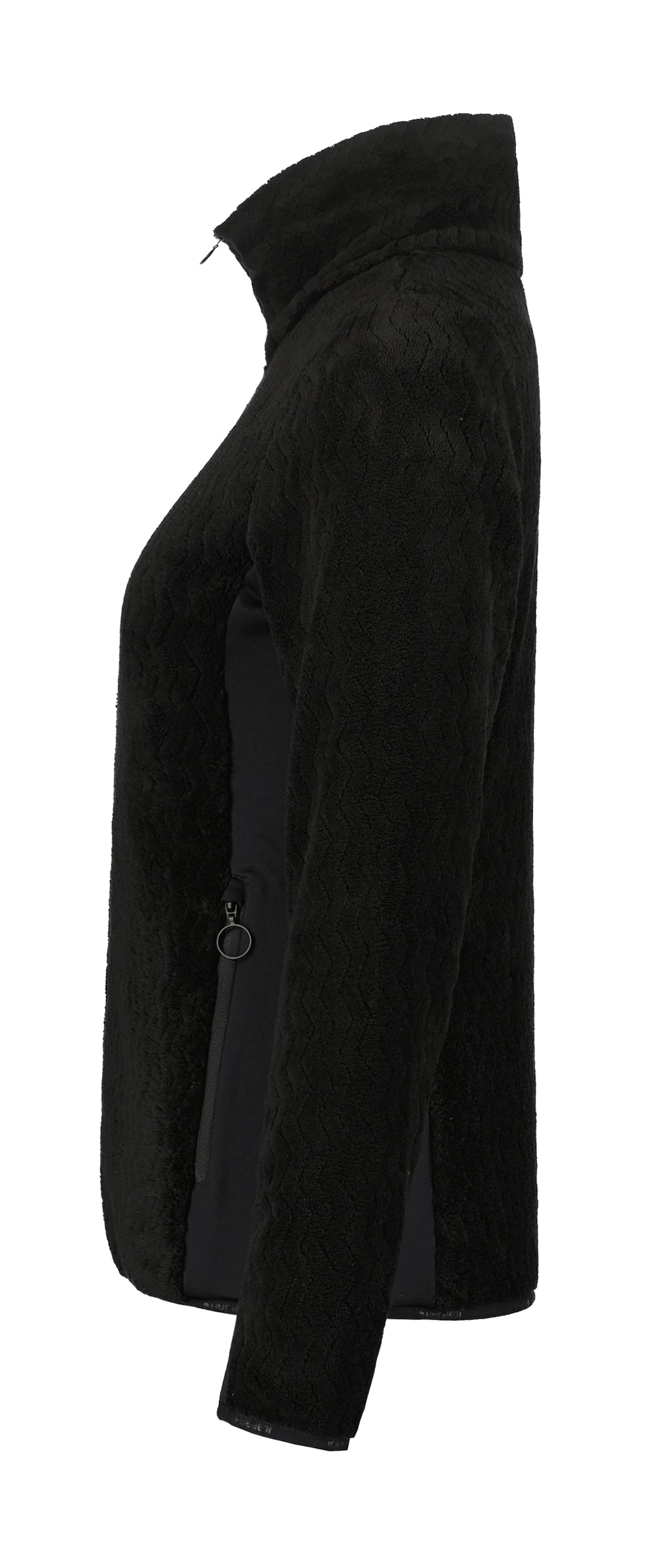 ICEPEAK Fleece Jacket in Black