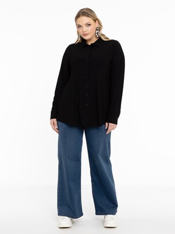 YOEK Bluse in Schwarz
