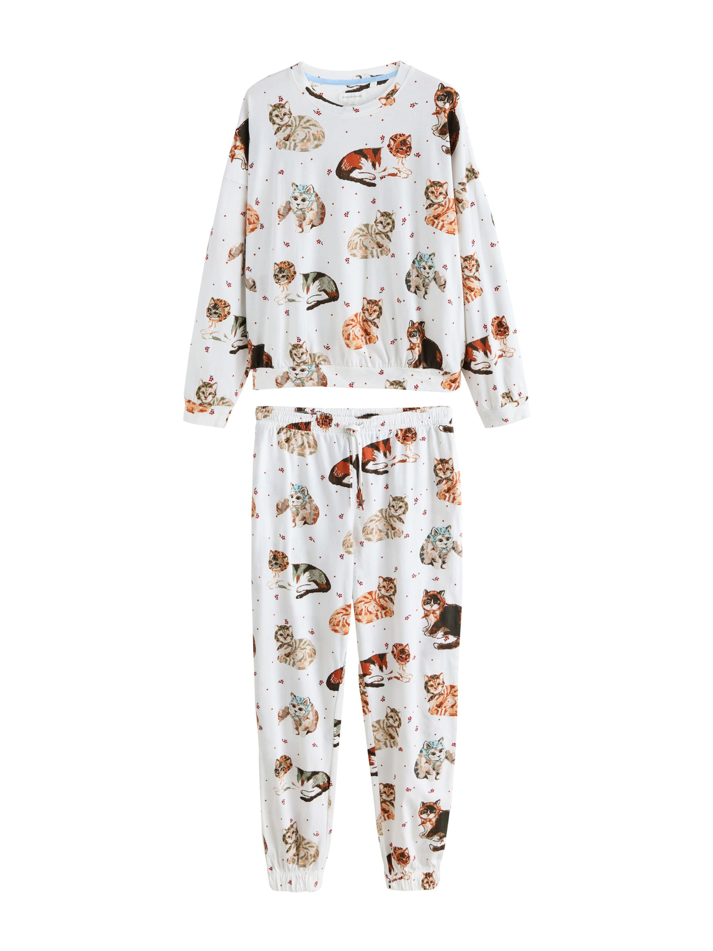 Next Pyjama in Grau: Vorderseite