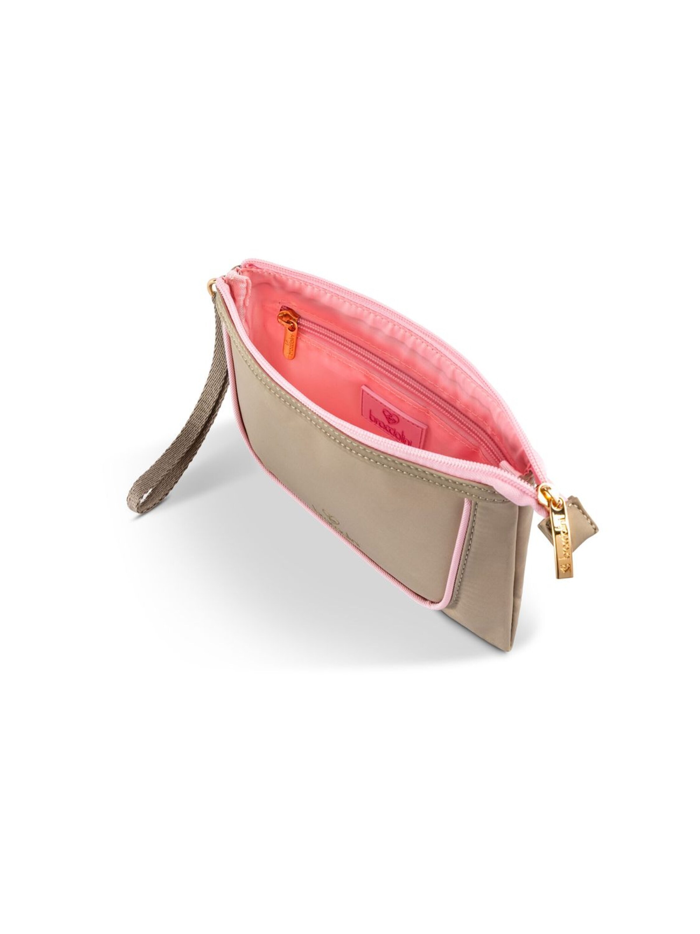Braccialini Cosmetic Bag 'Milly' in Beige