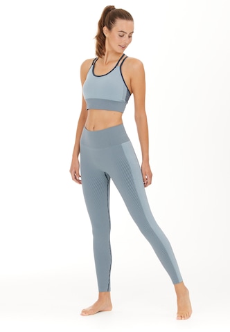 Athlecia Skinny Sportbroek 'Gisaki' in Blauw