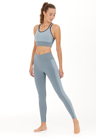 Athlecia Skinny Workout Pants 'Gisaki' in Blue
