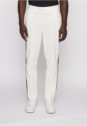 Sergio Tacchini Regular Hose 'Renshaw' in Weiß: Vorderseite