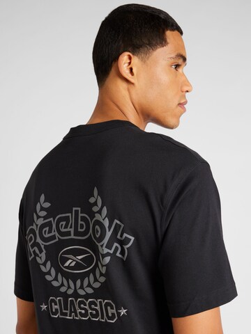 Reebok Sportshirt in Schwarz