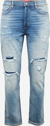 HUGO Regular Jeans '634' in Blauw: voorkant