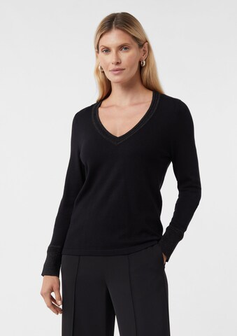 COMMA Pullover in Schwarz: Vorderseite