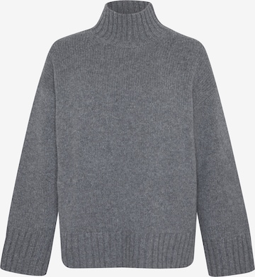 Style Republic Oversized Sweater 'BOXY' in Grey: front