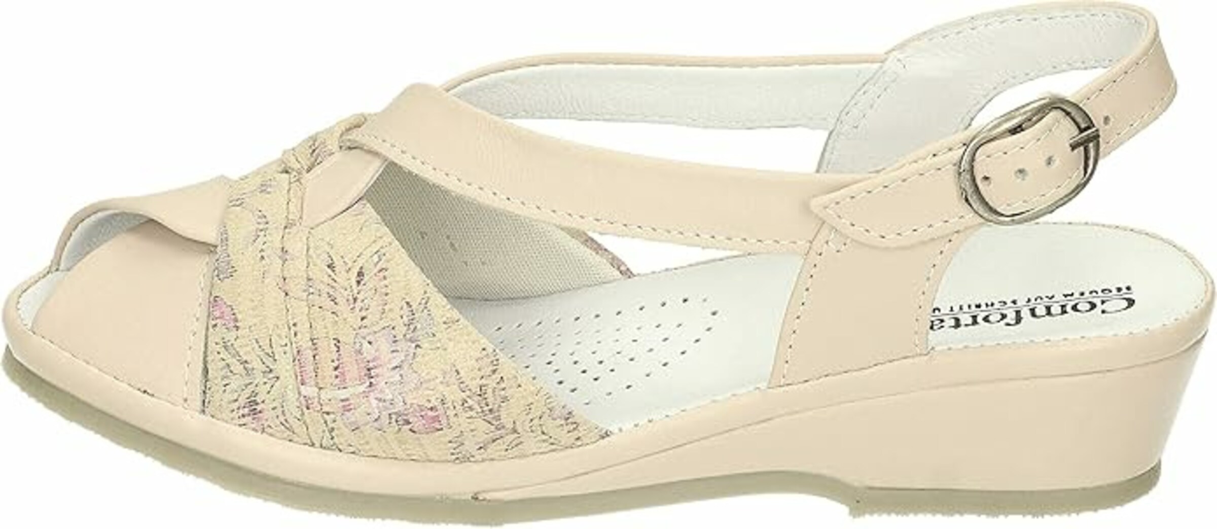 Comfortabel Sandals in Beige: front