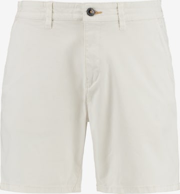 Shiwi - Calças chino 'Jack' em branco: frente