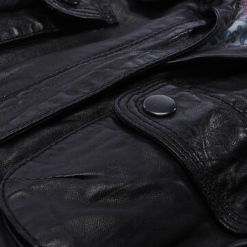 GANT Lederjacke / Ledermantel L in Schwarz