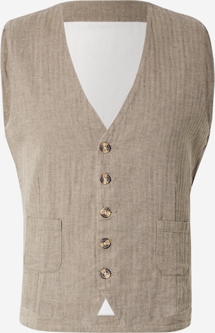 Gilet da completo di Lindbergh in beige: frontale