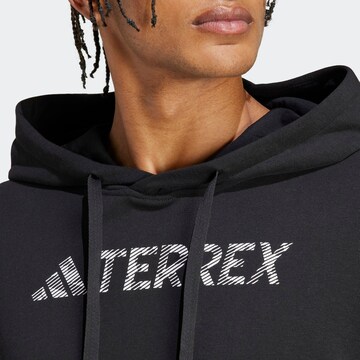 Sweat de sport 'Large Logo' ADIDAS TERREX en noir